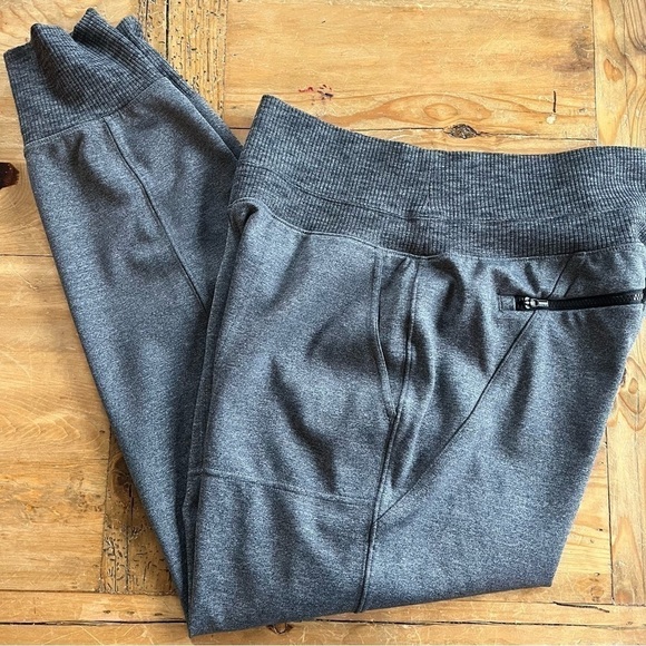 ATHLETA Vince Jogger Grey Heather Elastic Waistband Workout Pant S - Picture 11 of 15